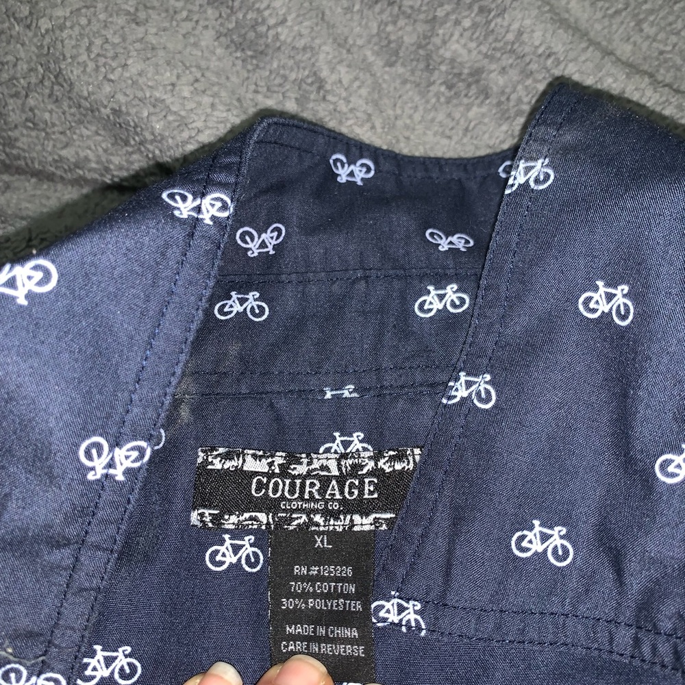 Men’s long sleeve bike shirt